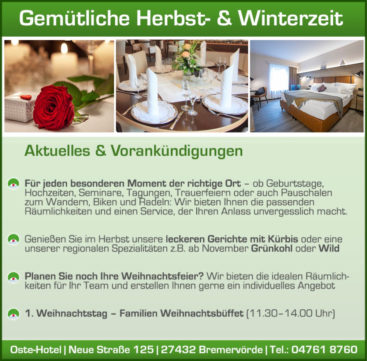 Oste Hotel PopUp