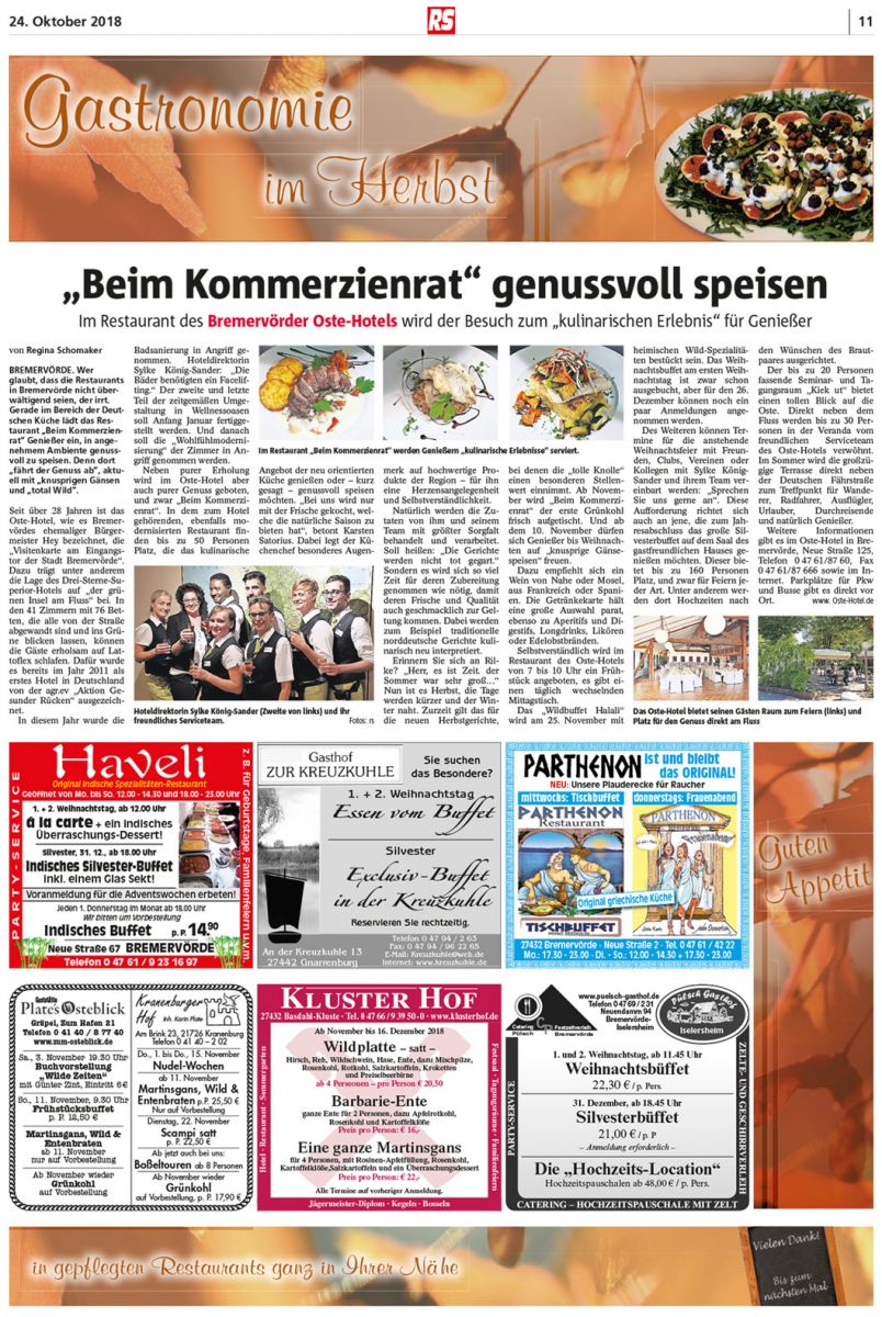 Restaurantseite 24 10 2018 Rundschau